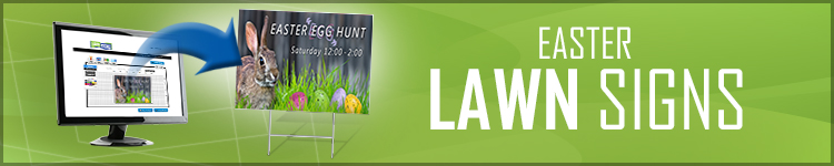 Easter Lawn Signs | LawnSigns.com