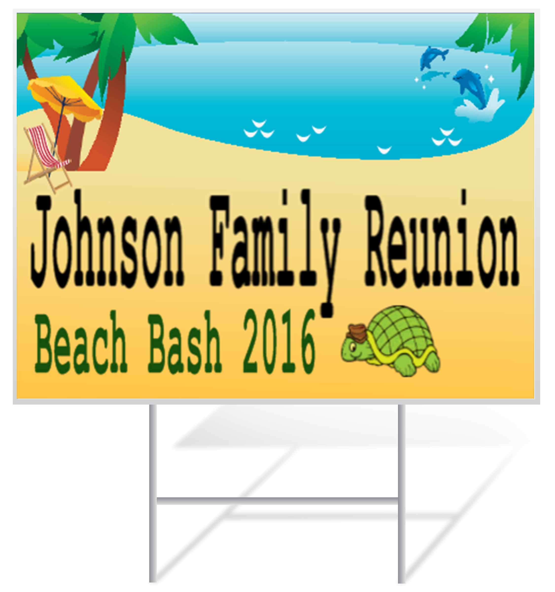 Daycare Lawn Sign Example | LawnSigns.com