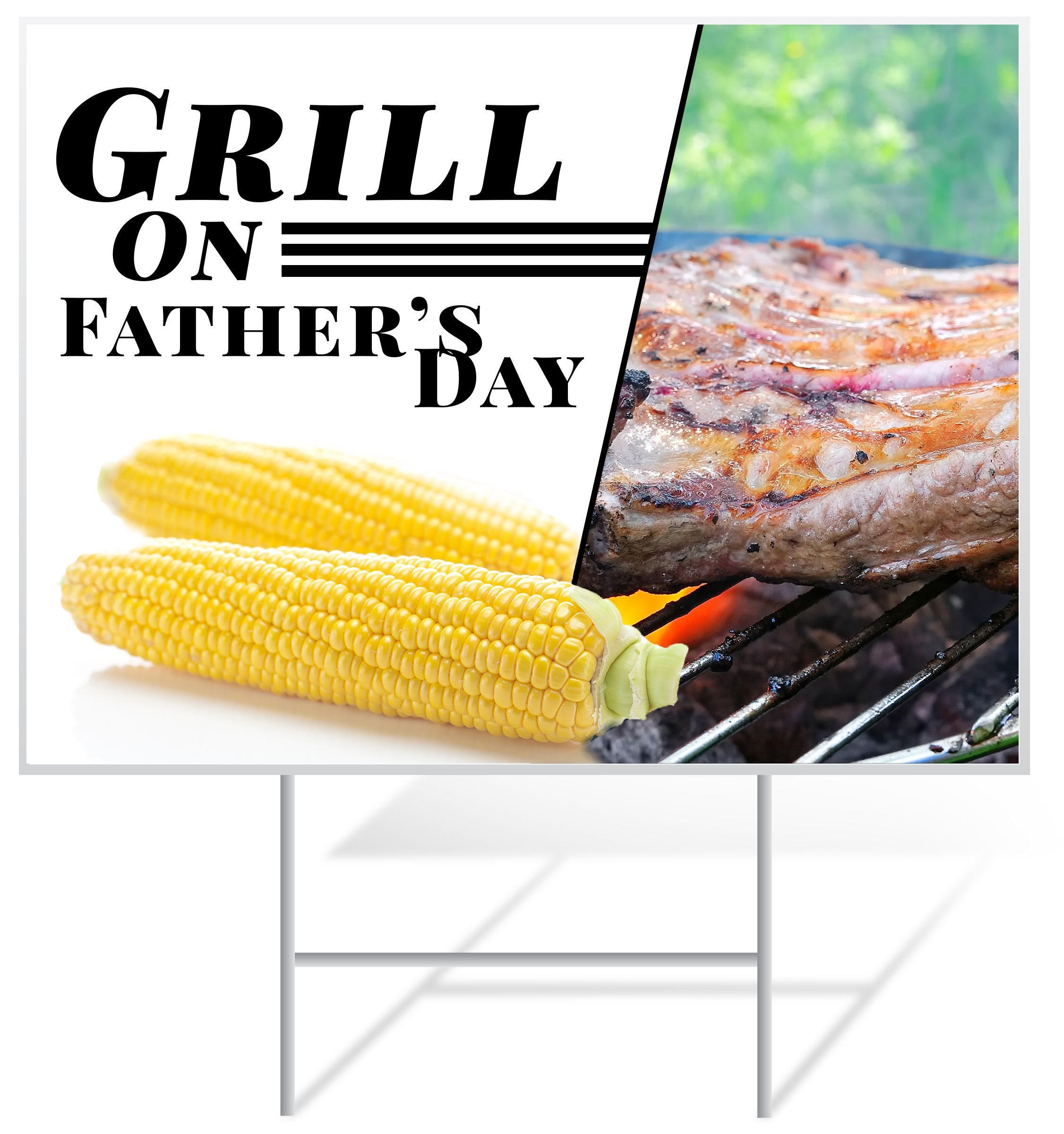 Father's Day Lawn Sign Example | LawnSigns.com