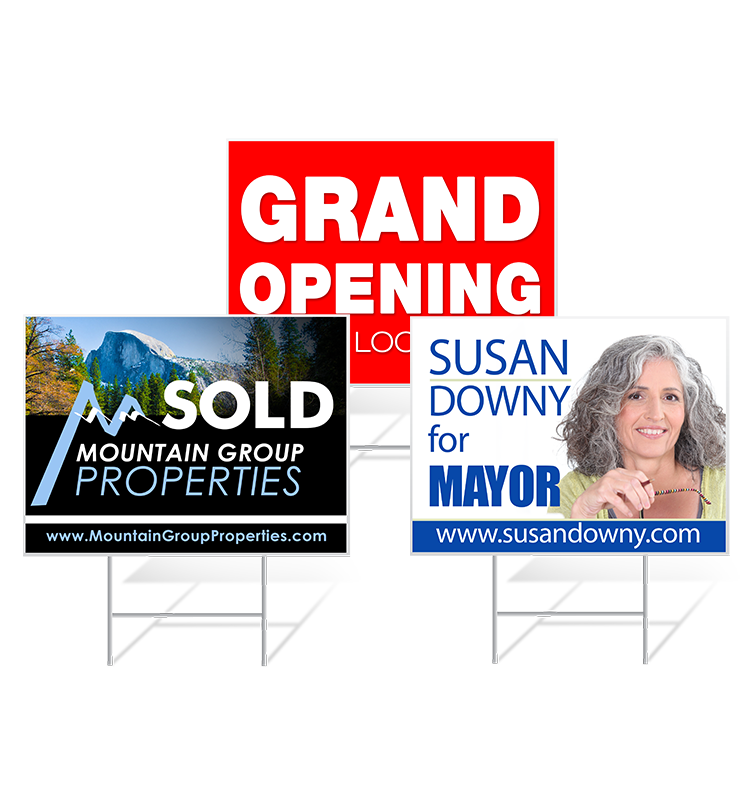 Lawn Signs 4 mm