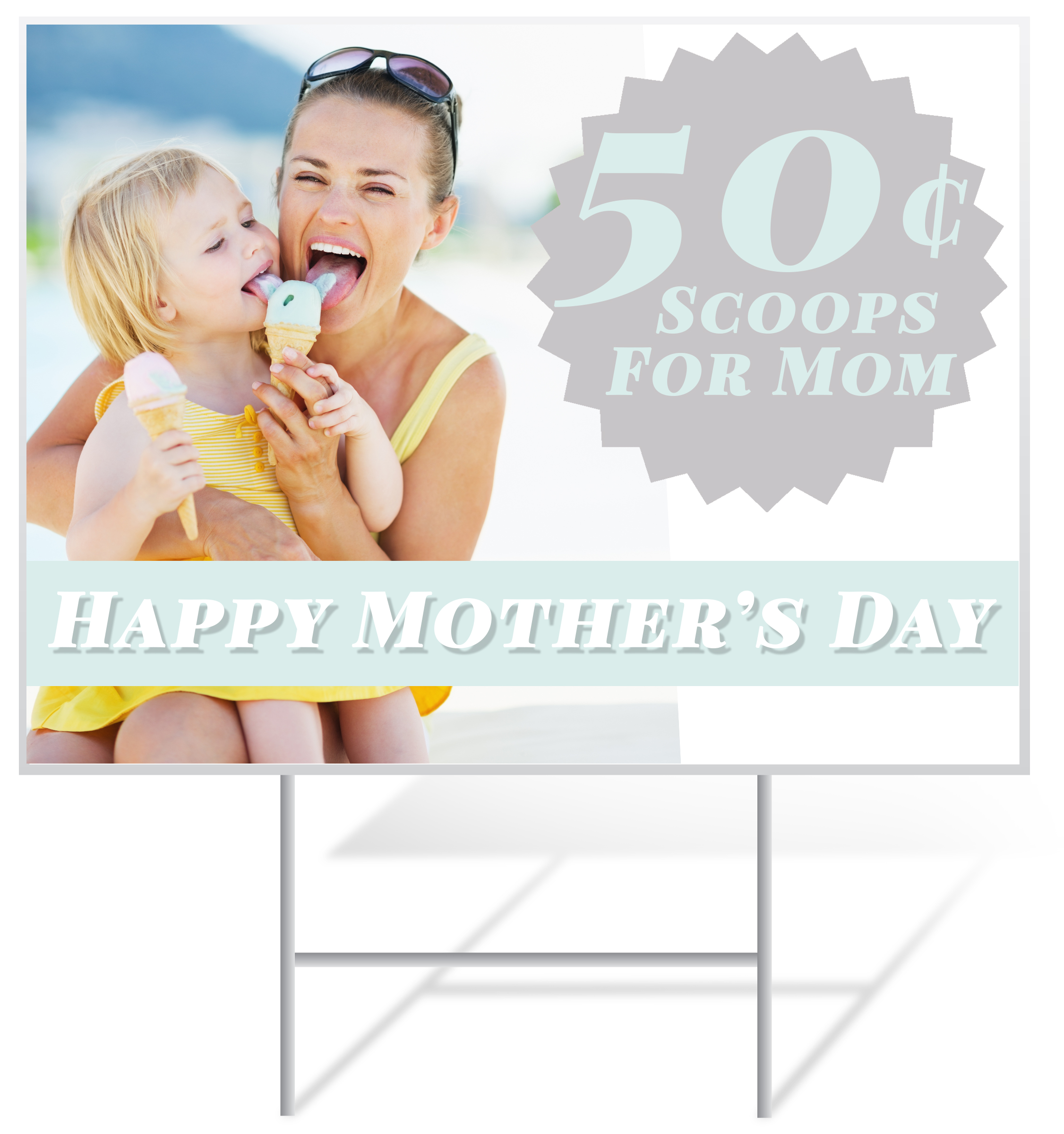 Mother's Day Lawn Sign Example | LawnSigns.com