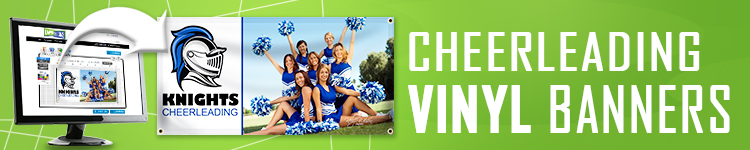 Cheerleading Banners | LawnSigns.com